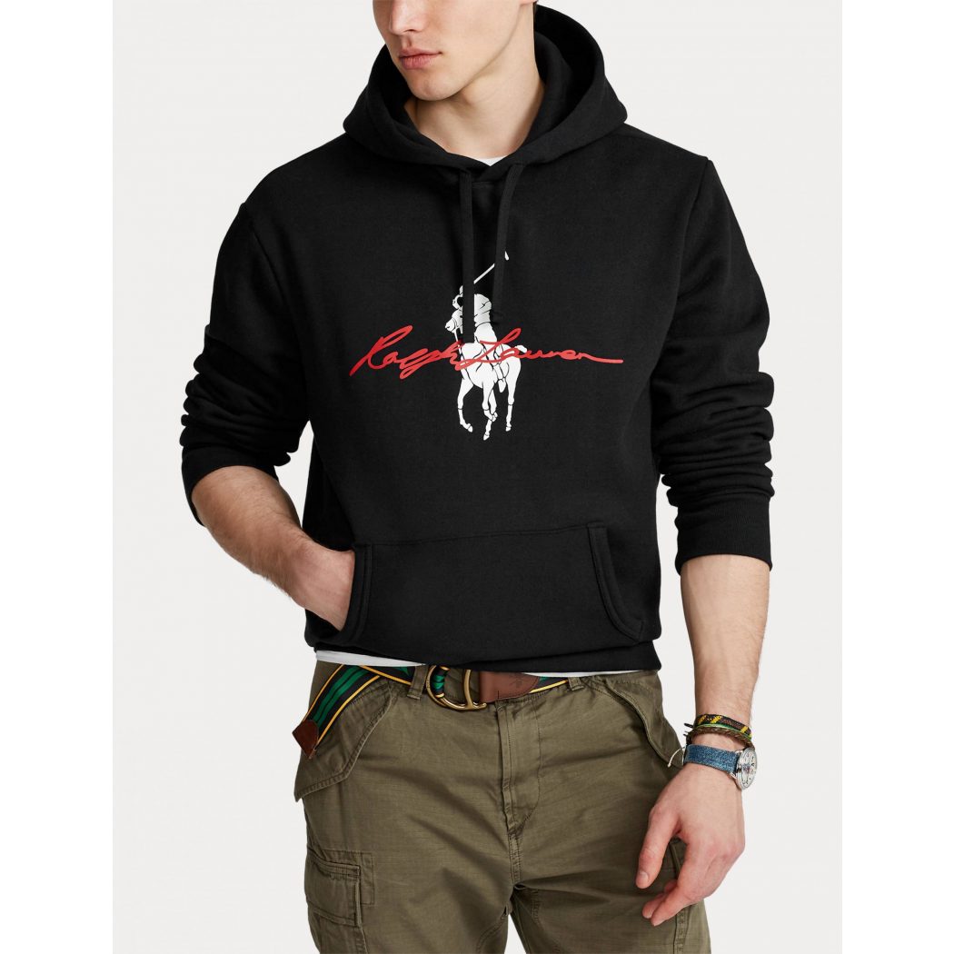 polo ralph lauren hoodie met logo zwart zwart 3616531202591 2 scaled